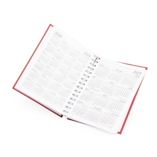 Agenda Diária Wire-o 2026 Personalizada Diária