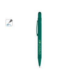Caneta esferográfica com um design moderno em alumínio 100% reciclado, com acabamento mate Personalizada