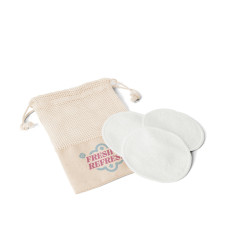 Conjunto de 3 discos de limpeza facial laváveis e reutilizáveis Personalizado