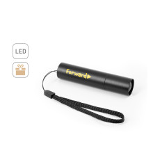 Lanterna recarregável em alumínio 100% reciclado com ponta extensível de 30 mm Personalizada