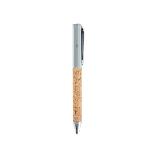 Caneta metal e cortiça para brinde