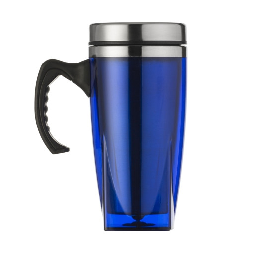 Caneca 450ml fundo quadrado com logotipo