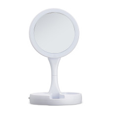 Espelho dobrável com led personalizado