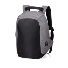 Mochila anti-furto usb 24l promocional