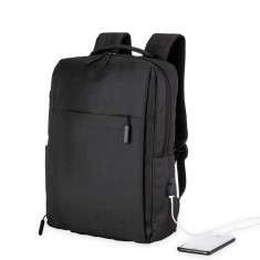 Mochila de nylon usb 20l para brinde