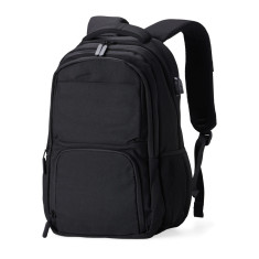 Mochila de poliéster usb 28l com logotipo