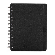 Caderneta kraft b6 com porta caneta personalizado