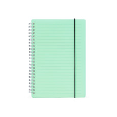 Caderno com capa plástica personalizado