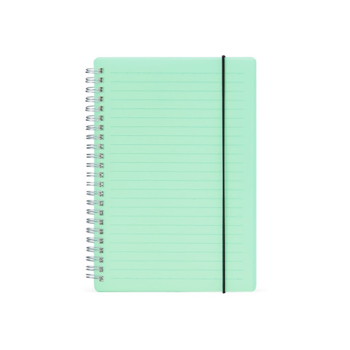 Caderno com capa plástica personalizado
