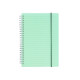 Caderno com capa plástica personalizado