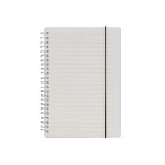 Caderno com capa plástica personalizado