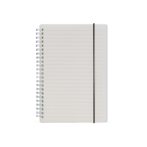 Caderno com capa plástica personalizado