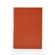 Caderno a5 plástico para brinde