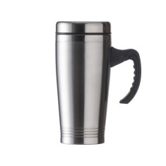 Caneca 450ml inox com tampa para brinde