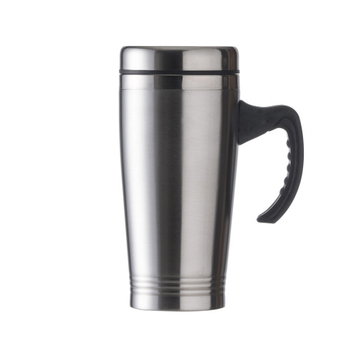 Caneca 450ml inox com tampa para brinde