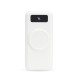 Power bank 10.000mah com carregamento via indução ou via cabo personalizado
