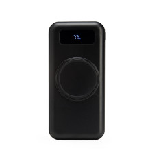 Power bank 10.000mah com carregamento via indução ou via cabo personalizado