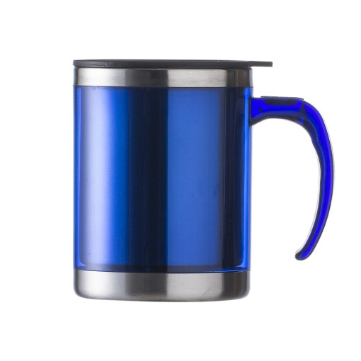 Caneca acrílica 400 ml com tampa personalizado