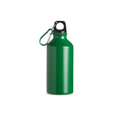 Squeeze alumínio 420ml com mosquetão para empresas