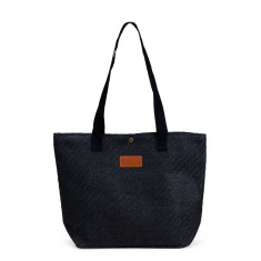 Bolsa palha trançada para brinde
