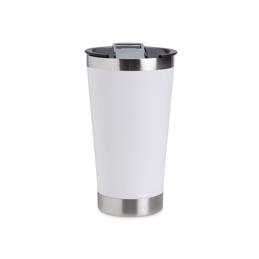 Copo inox 500ml com abridor para empresas