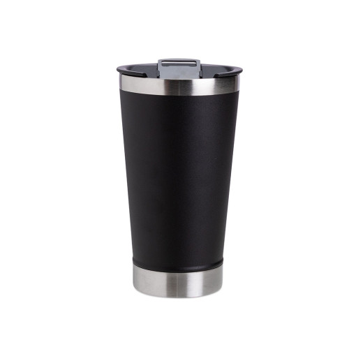 Copo inox 500ml com abridor para empresas