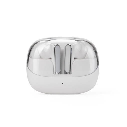 Fone de ouvido bluetooth com case carregador personalizado