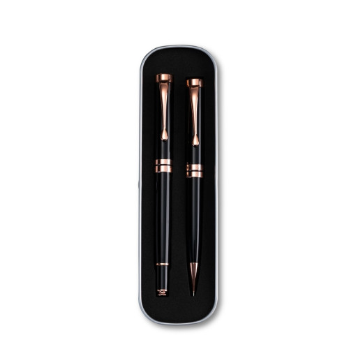 Conjunto canetas executivas 2 peças para brinde