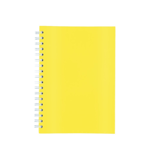 Caderno laminado com pauta para empresas