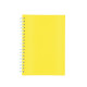 Caderno laminado com pauta para empresas