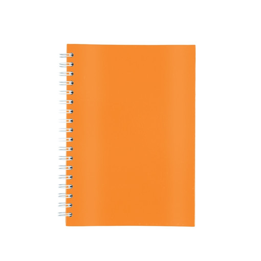 Caderno laminado com pauta para empresas