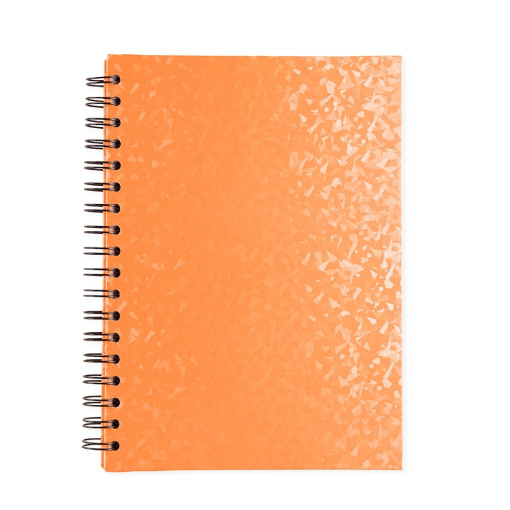 Caderno holográfico com pauta para empresas
