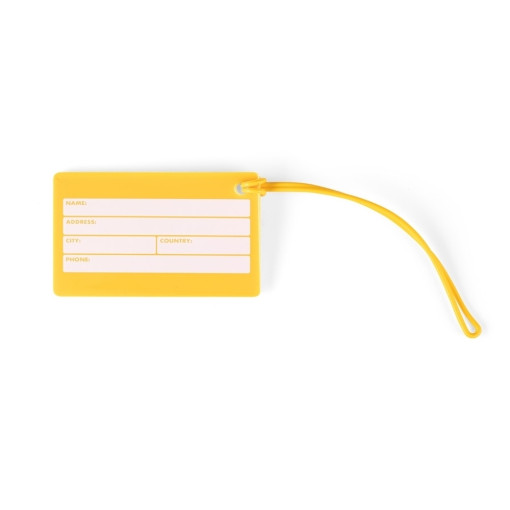 Tag identificador de bagagem para brinde