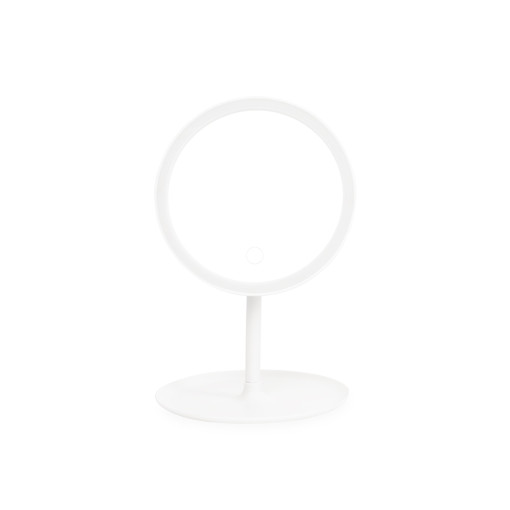 Espelho de mesa plástico com led promocional