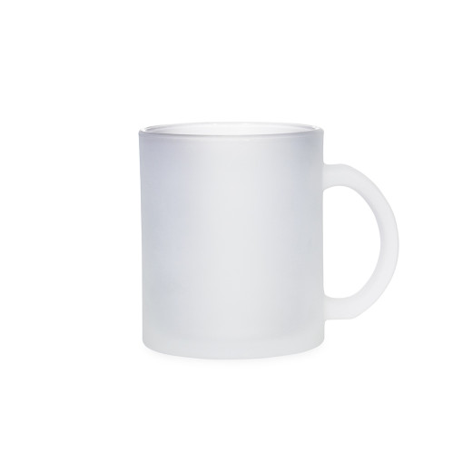 Caneca vidro 350ml com logotipo