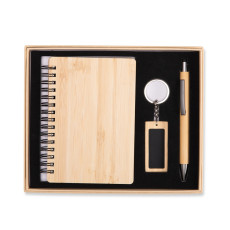 Kit executivo ecológico 3 peças para brinde