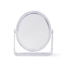 Espelho de mesa oval plástico com logotipo