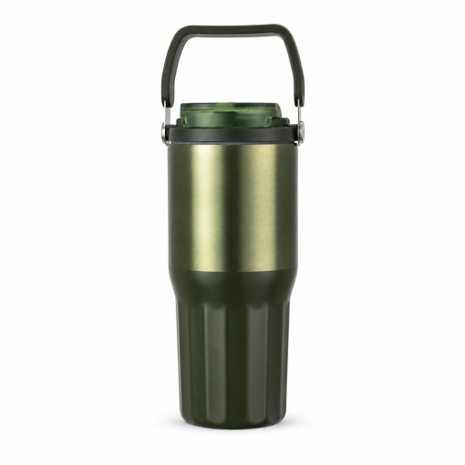 Copo térmico com tampa e canudo 700ml para brinde