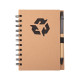 Caderno ecológico com caneta para brinde
