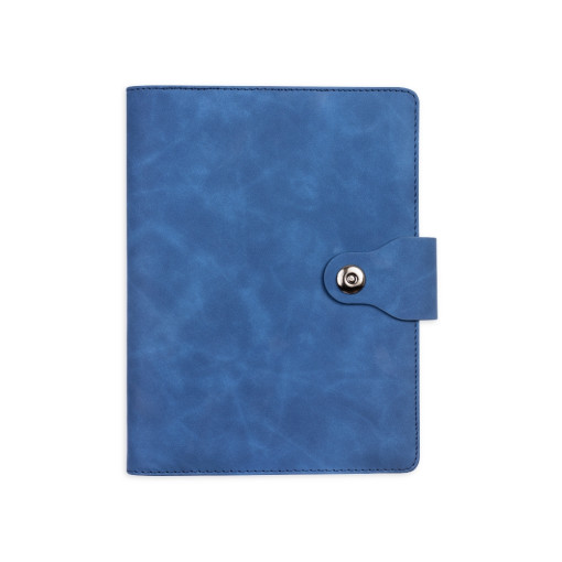 Caderno fichário pu com logotipo