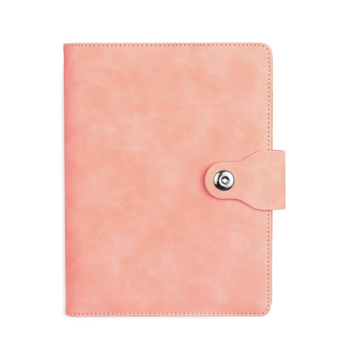 Caderno fichário pu com logotipo