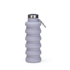 Garrafa retrátil silicone 500ml personalizado