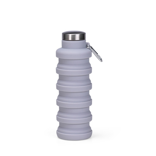 Garrafa retrátil silicone 500ml personalizado