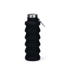 Garrafa retrátil silicone 500ml personalizado