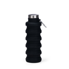 Garrafa retrátil silicone 500ml personalizado