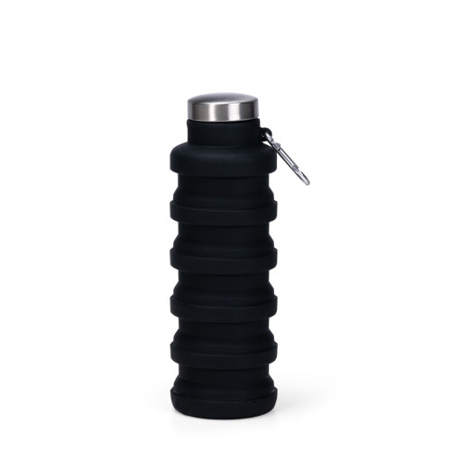 Garrafa retrátil silicone 500ml personalizado