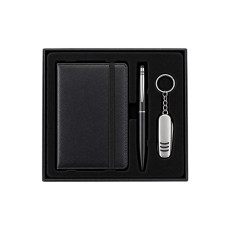 Kit executivo com 3 peças com logotipo